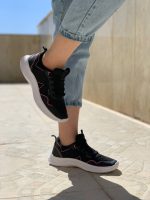 کتونی مشکی خط صورتی کریویت - تصویر 3