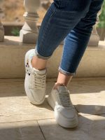 ونس سفید بغل میکی موس پشت طوسی مکس - تصویر 2