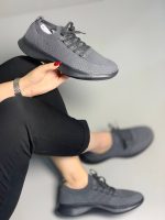 کتونی طوسی تنفسی زنانه اسمارا