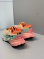 کتونی merrell گلبهی سبز ابی پشت صورتی دخترانه - تصویر 3